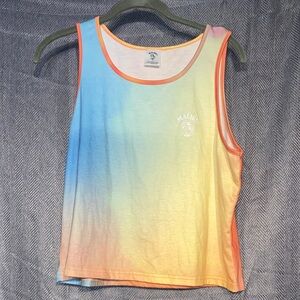 Malibu Multicolor Gradient Tank Top